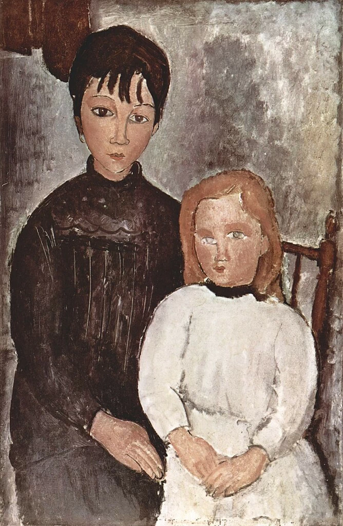 Amedeo Modigliani - Due ragazze